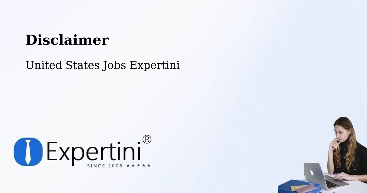 Disclaimer – Des Arc - United States Jobs Expertini