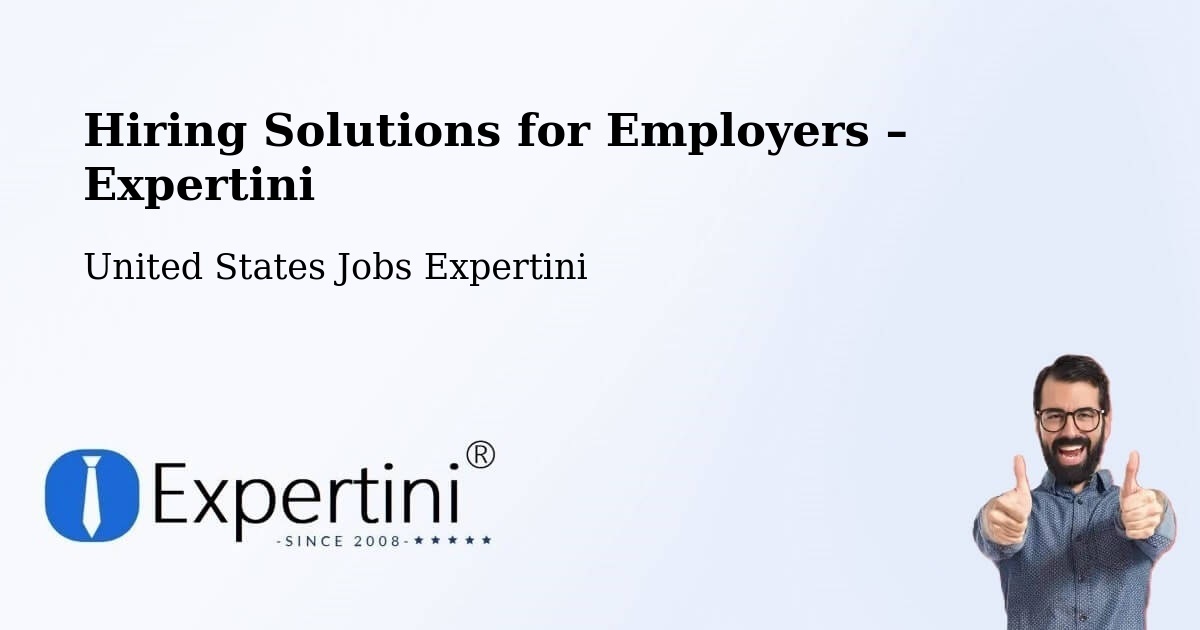 Hiring Solutions for Employers in Des Arc - Des Arc, United States Jobs Expertini