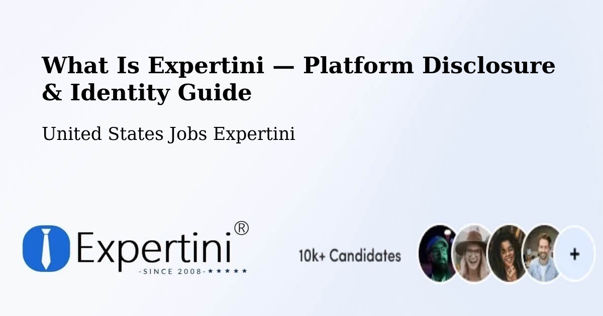 What Is Expertini — Platform Disclosure & Identity Guide – Des Arc